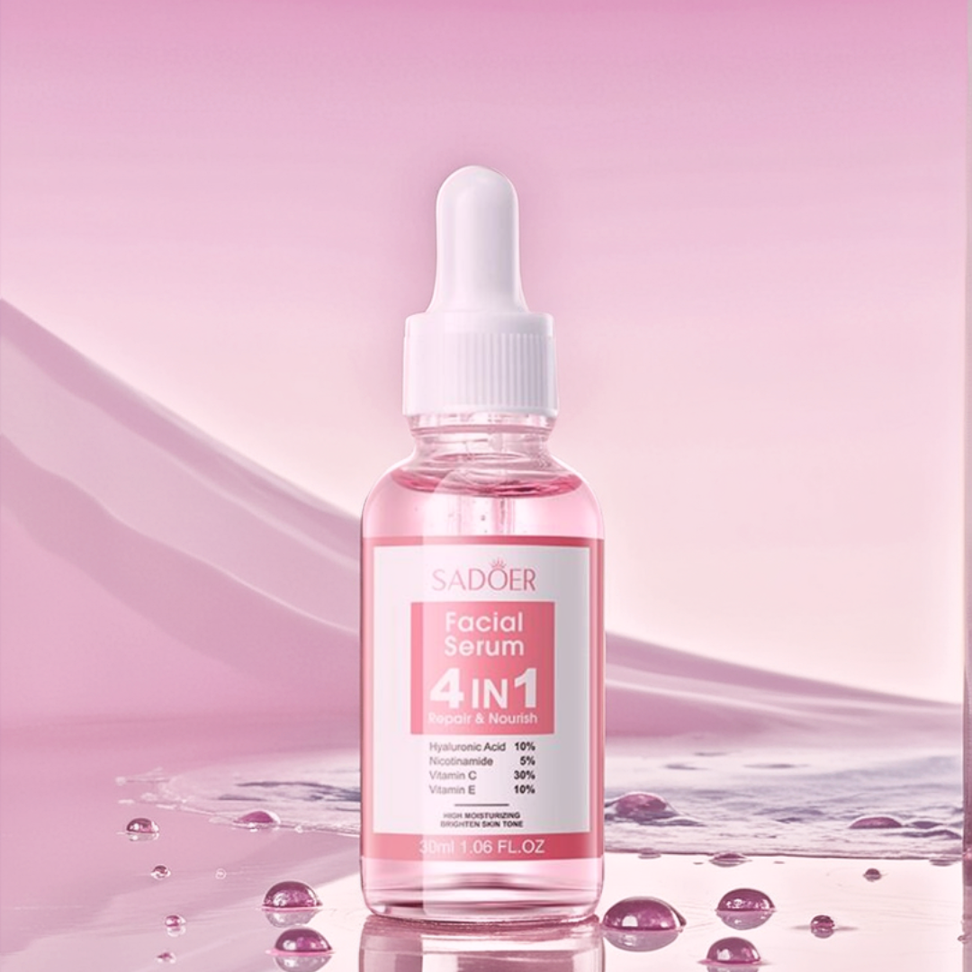 Sérum Facial 4 em 1 – Repara e Nutre