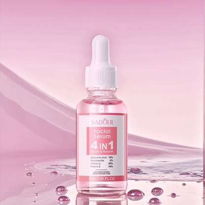 Sérum Facial 4 em 1 – Repara e Nutre