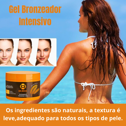 Gel Bronzeador Intensivo- Bronzeado Prefeito Este Verão