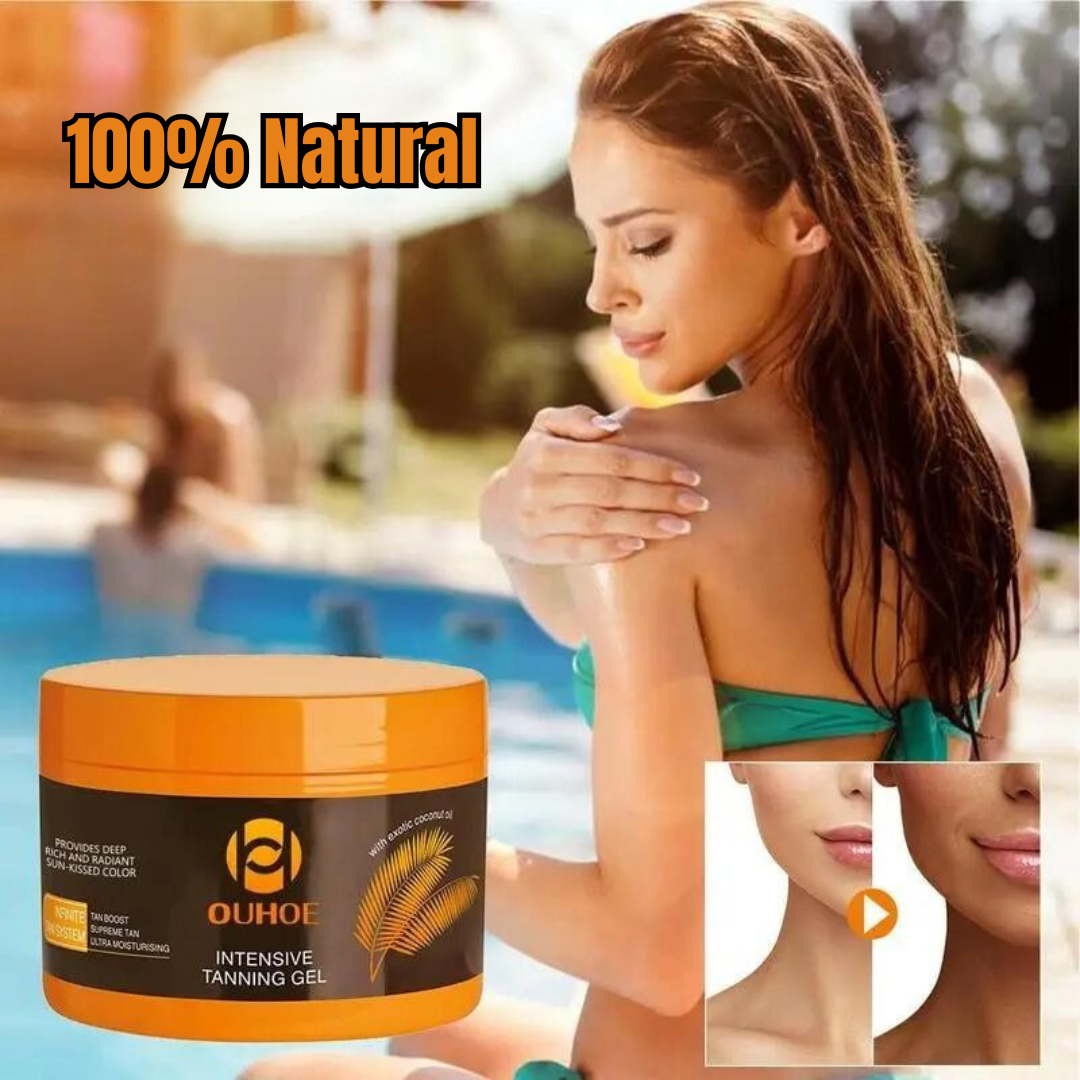 Gel Bronzeador Intensivo- Bronzeado Prefeito Este Verão