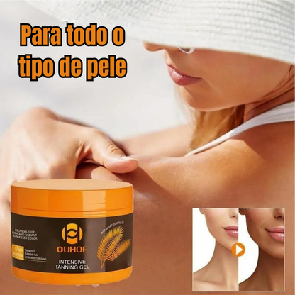 Gel Bronzeador Intensivo- Bronzeado Prefeito Este Verão