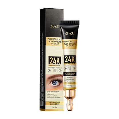 Creme para o Contorno dos Olhos com Ácido Hialurónico 24K Multiefeito (20g) – Hidratação e Firmeza