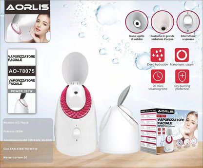 Vaporizzatore Facciale Nano Ionico