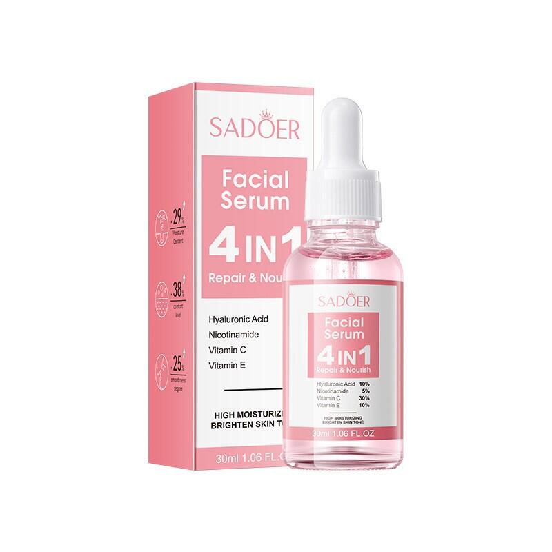 Sérum Facial 4 em 1 – Repara e Nutre